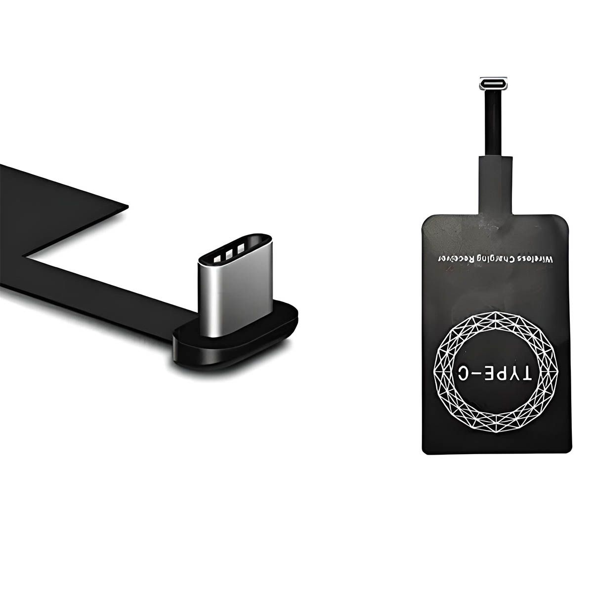 Adaptador Receptor Carga Inalámbrica Tipo C Qi.