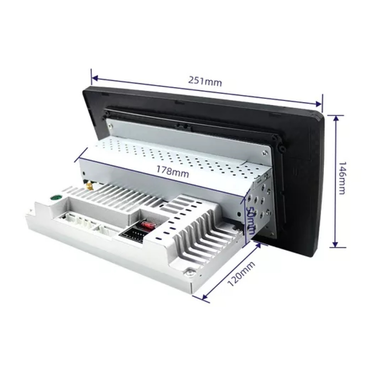 Estéreo De Coche Android 10 Pulgadas Wifi Gps Carplay 2+32g
