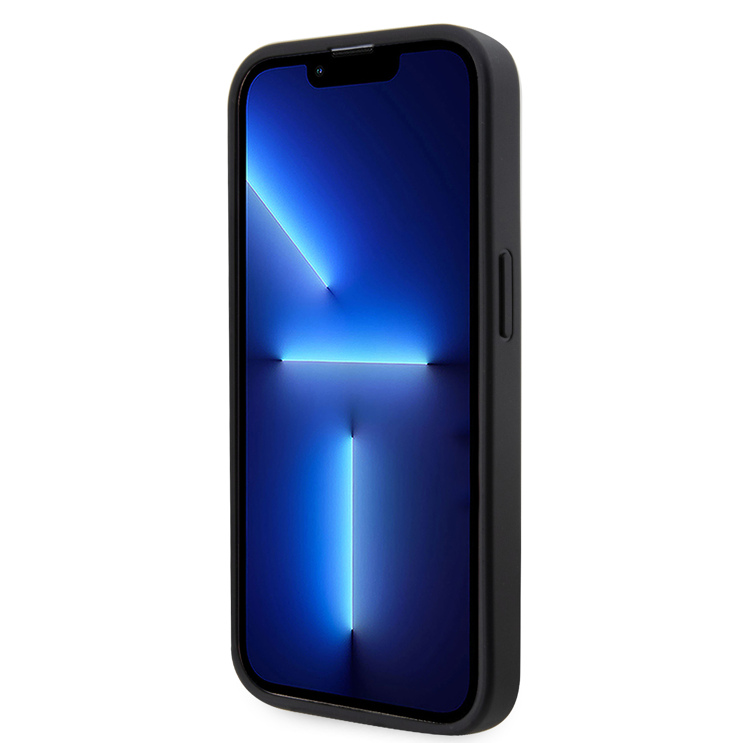 Funda Guess Pedreria Logo Clásico para iPhone 14 Pro Negro