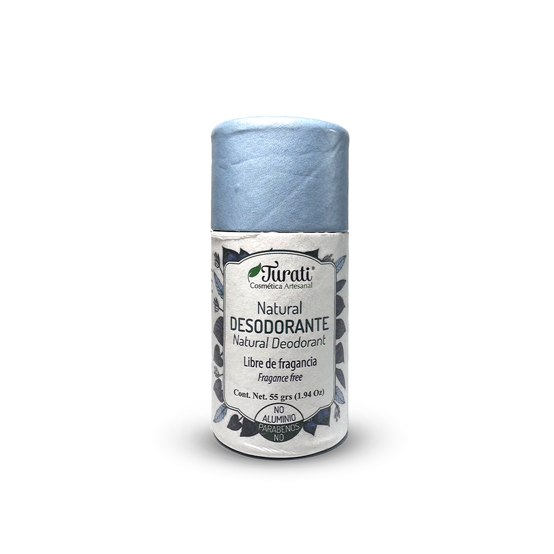 Desodorante natural Turati variedad de aromas 4 piezas
