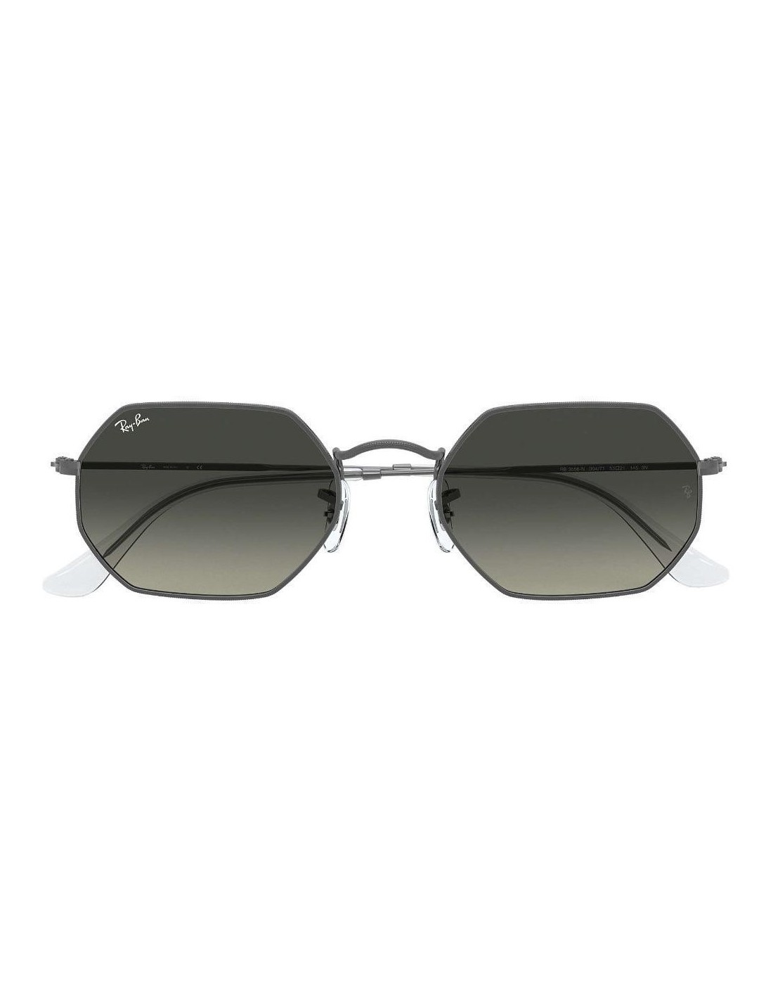Lentes de sol Ray Ban Rb3556n 004/71 Octagonal Classic Gris Degradado Icon