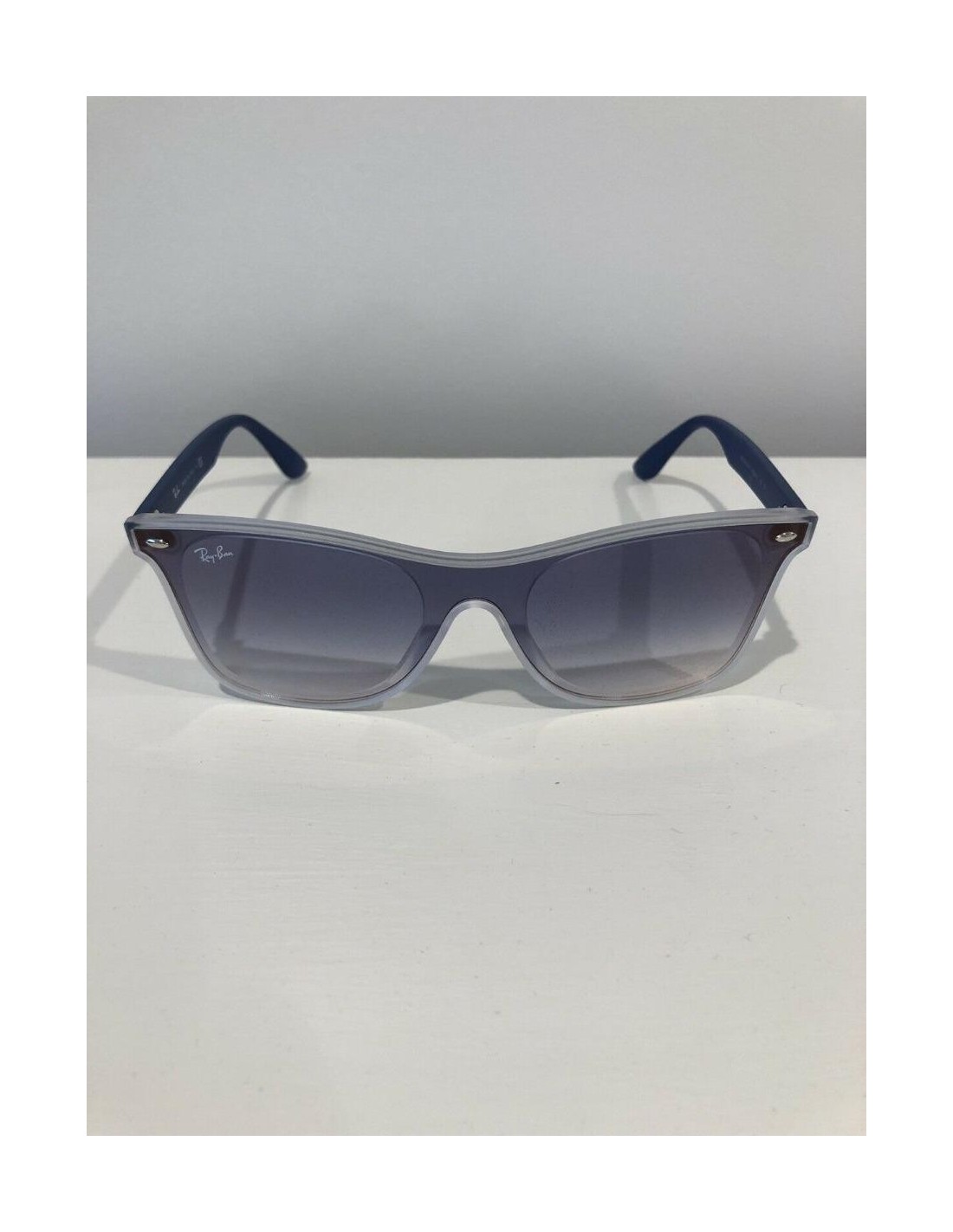 Lentes de sol Ray Ban Rb4440n 6356/x0 Wayfarer Blaze Azul Gradiente Gris