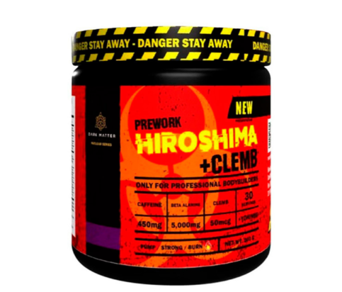 Pre Entreno Hiroshima + Clemb 300gr (30 serv) Uva.