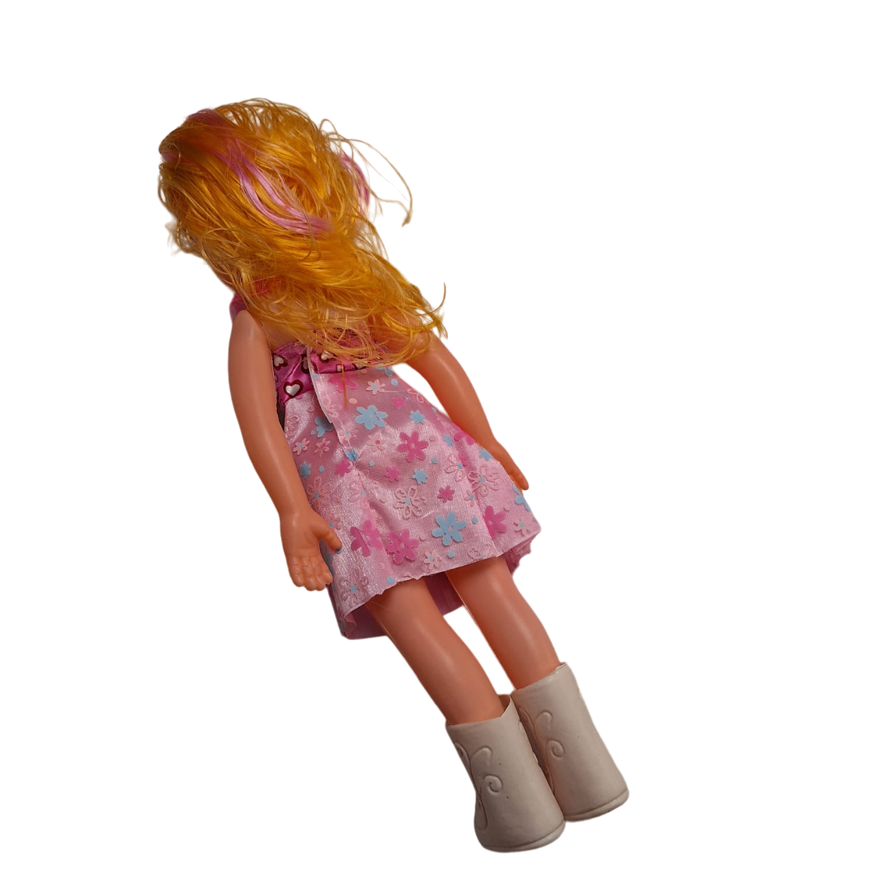 Muñecas De Juguete Para Niñas Bonita Muñeca Grande 42 Cm Vestido Color Rosa