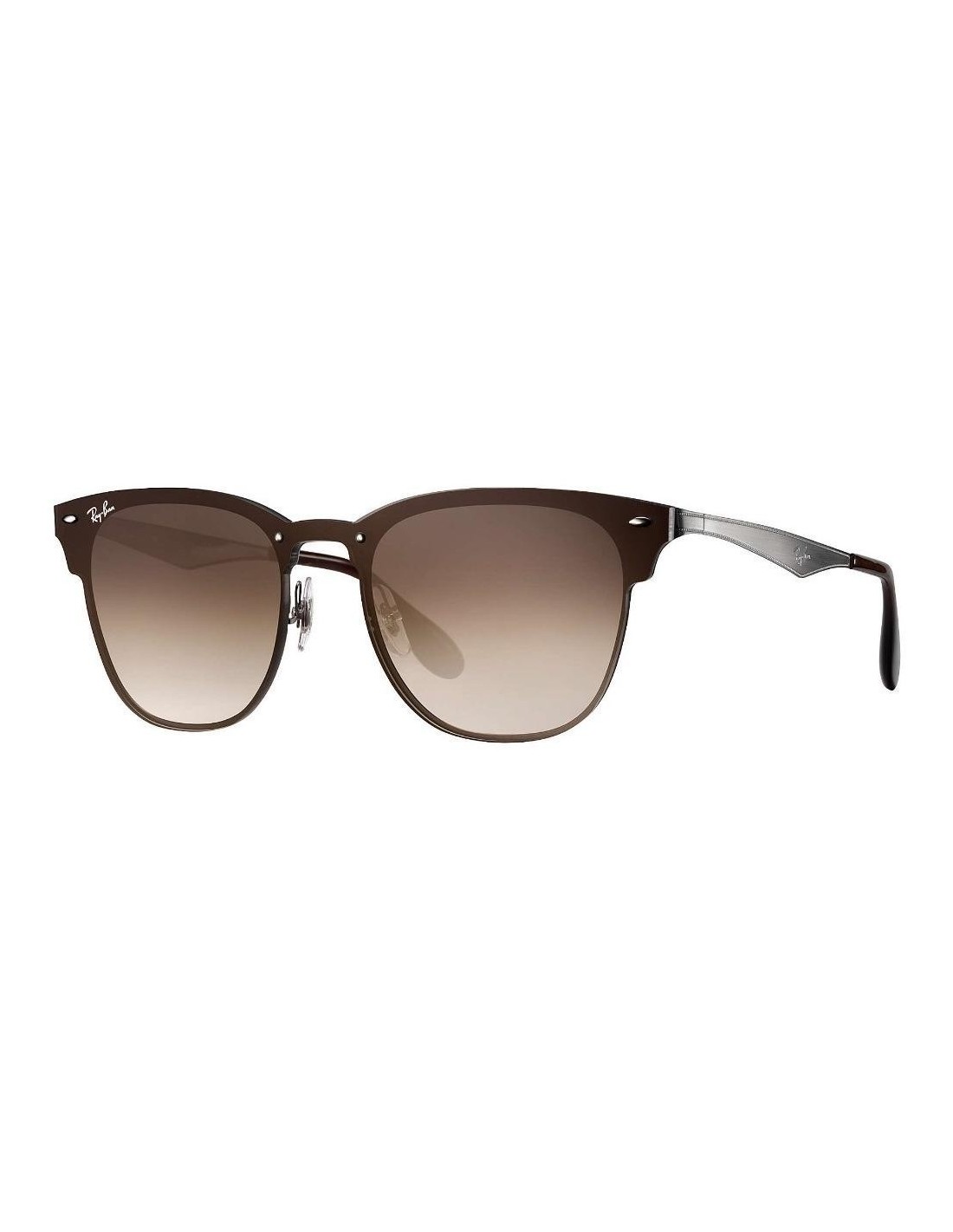 Marron Clubmaster Blaze Ray-Ban Blaze Clubmaster RB3576N 90391U