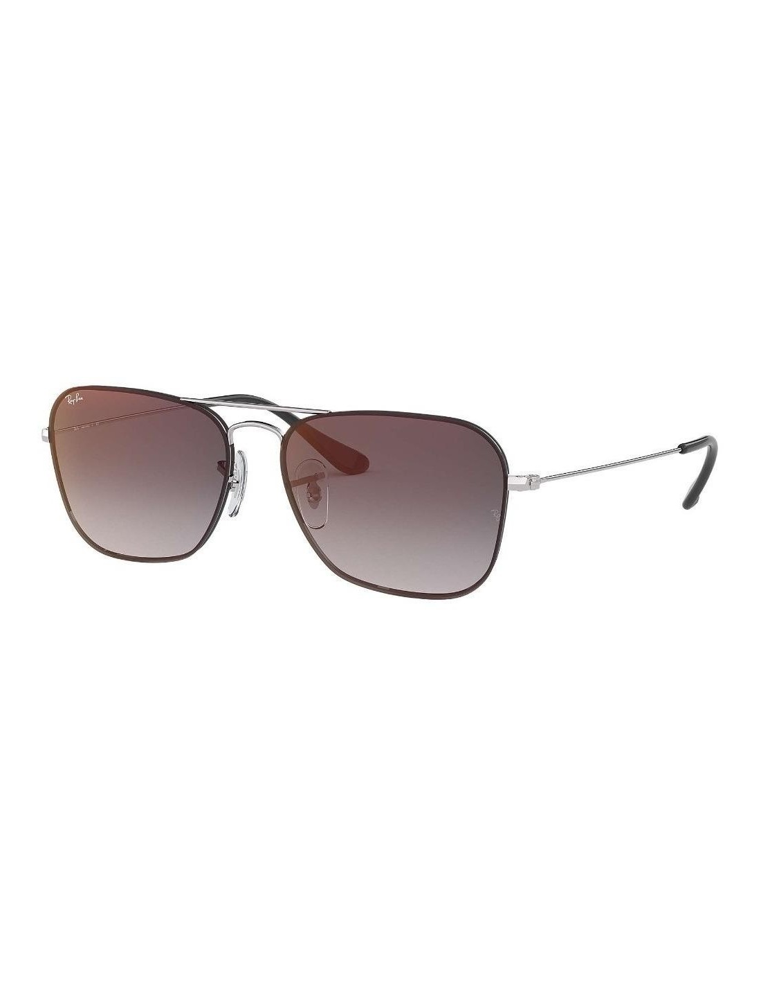 Lentes de sol Ray Ban Rb3603 003/u0 Caravan Icon Gris Degradada Plateado