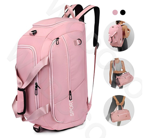 3en1 Mochila De Viaje Mujer Maletas Deportivas Bolsa De Gym