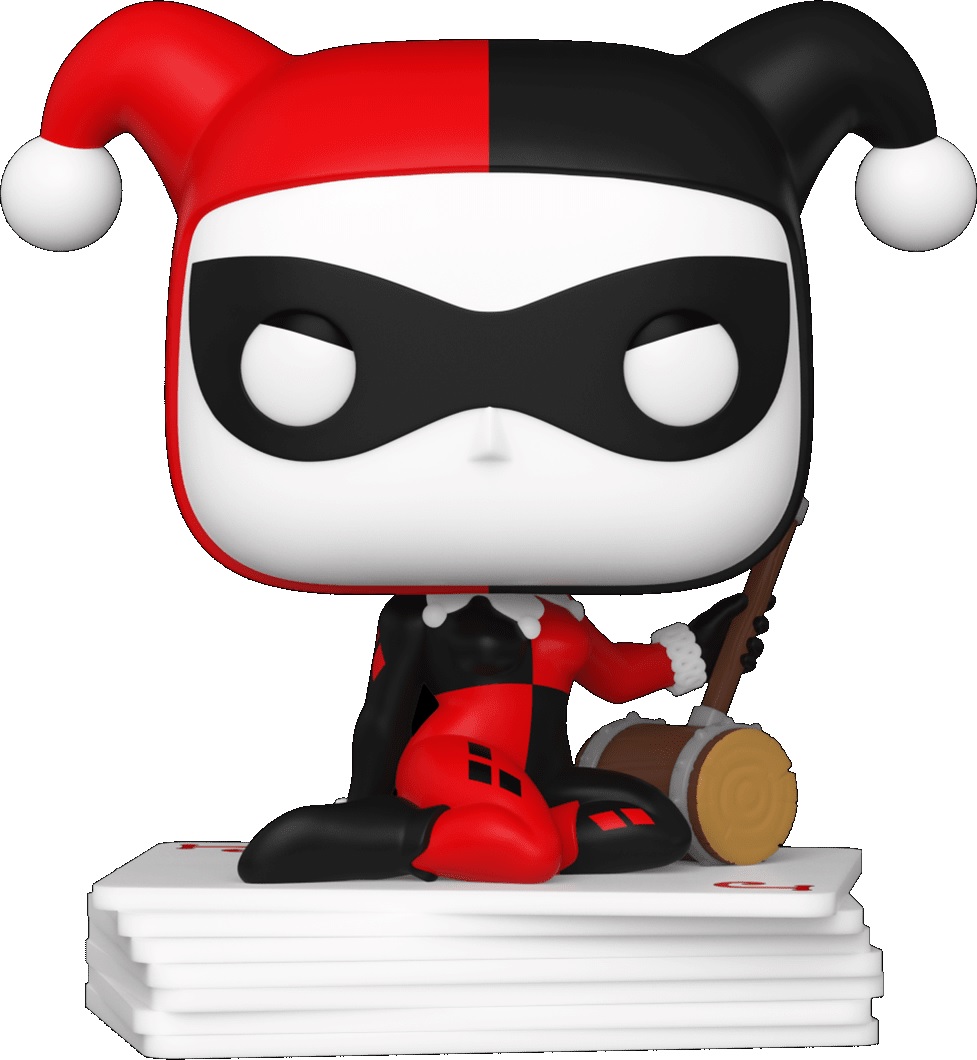 Funko Pop! Harley Quinn with cards