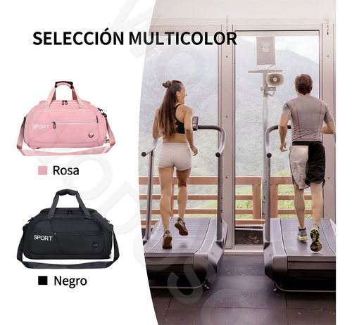 3en1 Mochila De Viaje Mujer Maletas Deportivas Bolsa De Gym