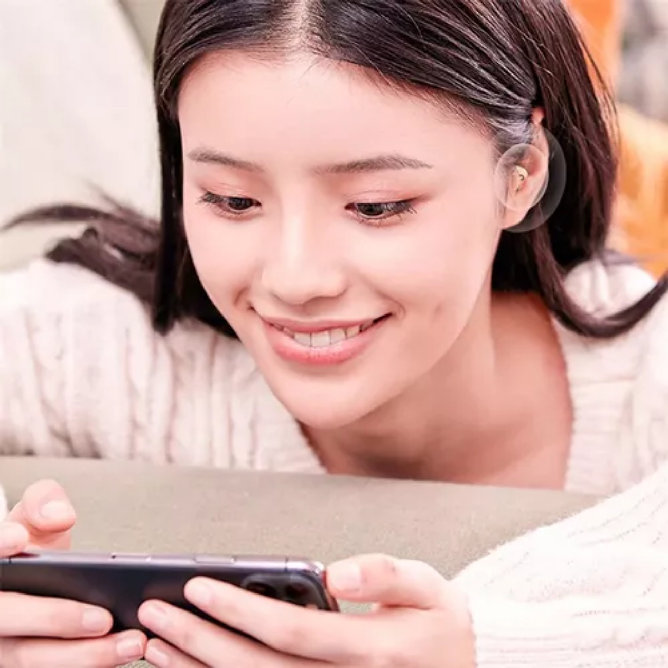 Audifonos Inalambricos Mini S800 Bluetooth Invisibles Bt 5.3 Compatible iPhone Y Android In-ear Rosa