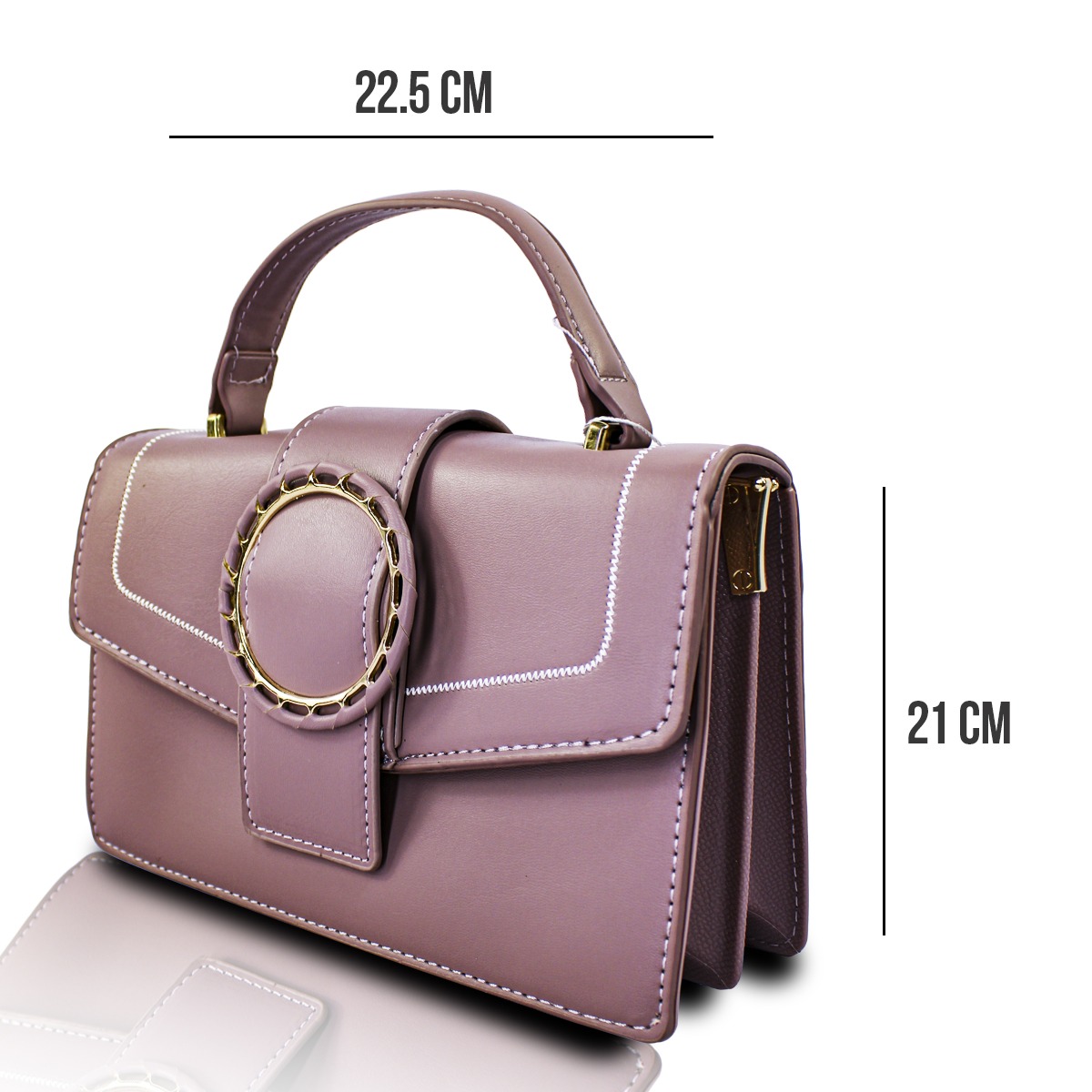 Bolso Rosa Taffy De Hombro Y Mano Crosbody Para Mujer