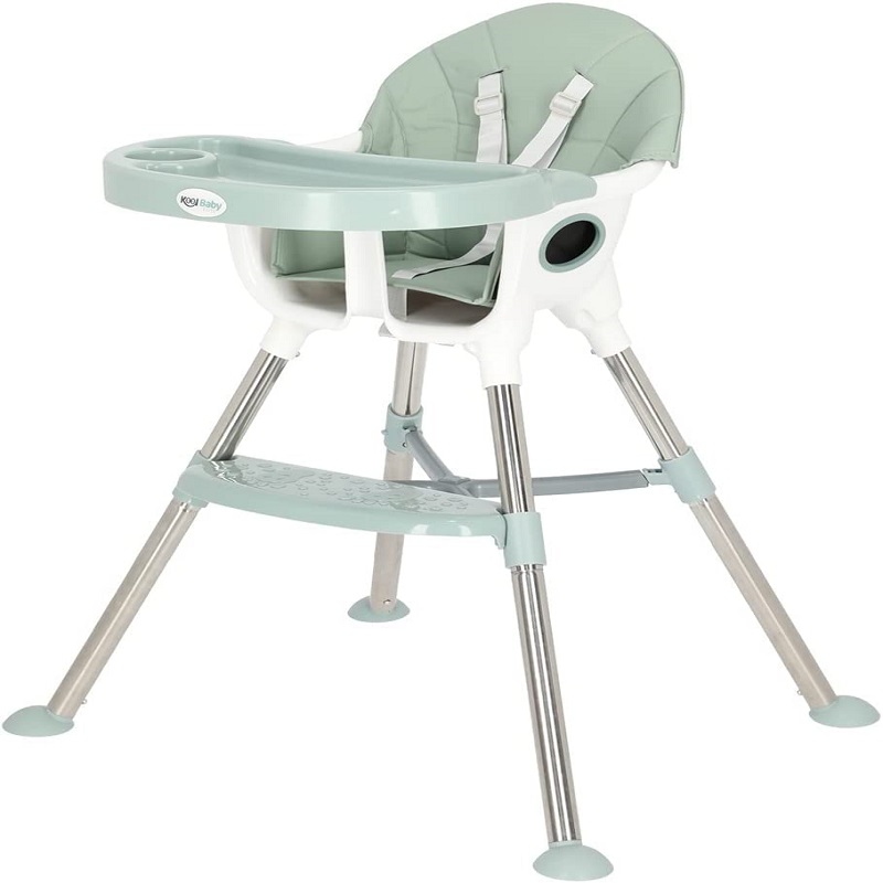 Silla Alta Elite KOOLBABY Verde Ceniza.