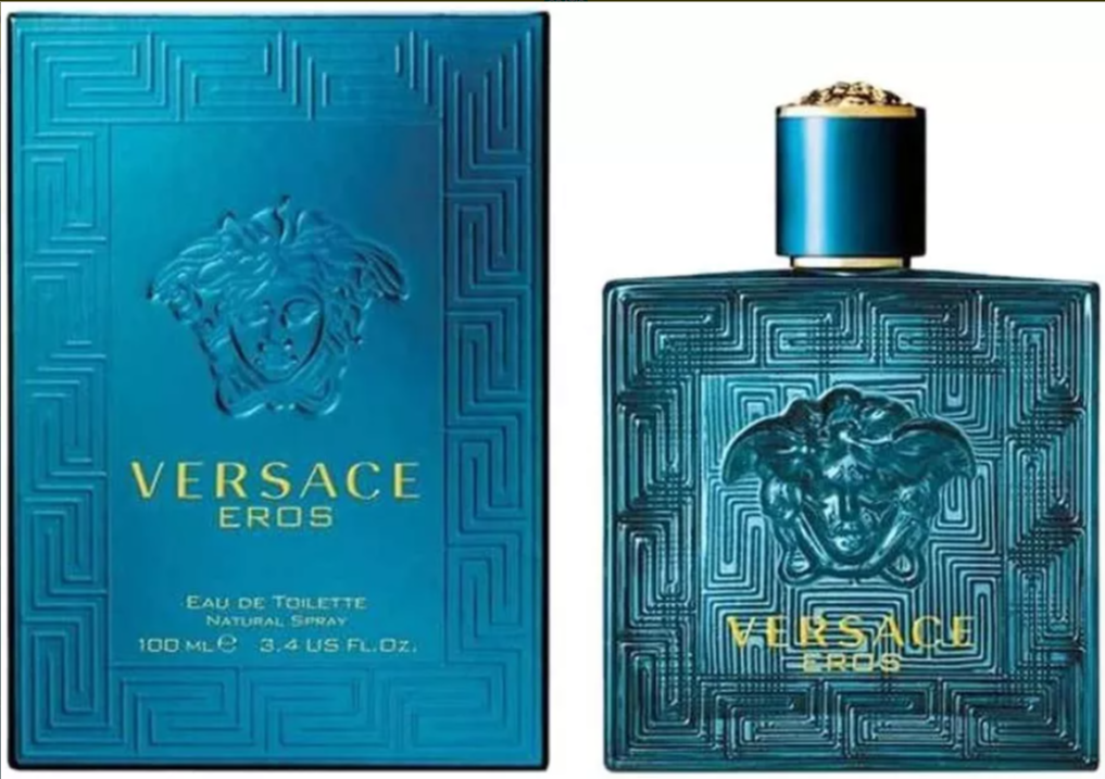Perfume Versace Eros Eau De Toilette 100ml. Caballero