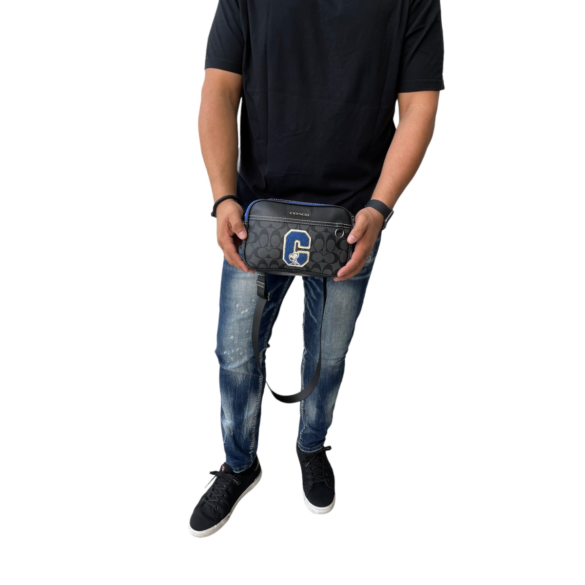 Crossbody Coach Peanut Signature