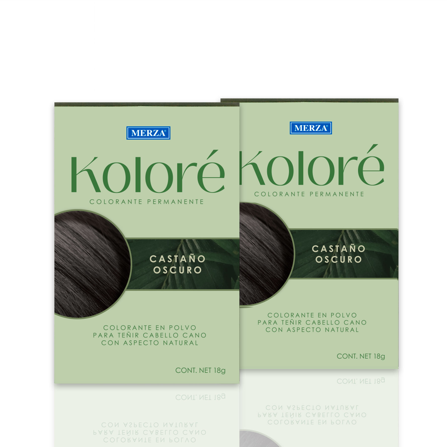 Pack 2 Kolore Castaño Oscuro + Shampoo de Regalo 