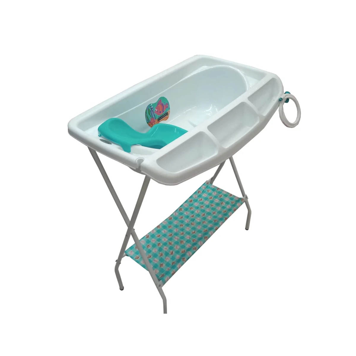 Bañera para Bebe Prinsel Perla con Base Unisex.