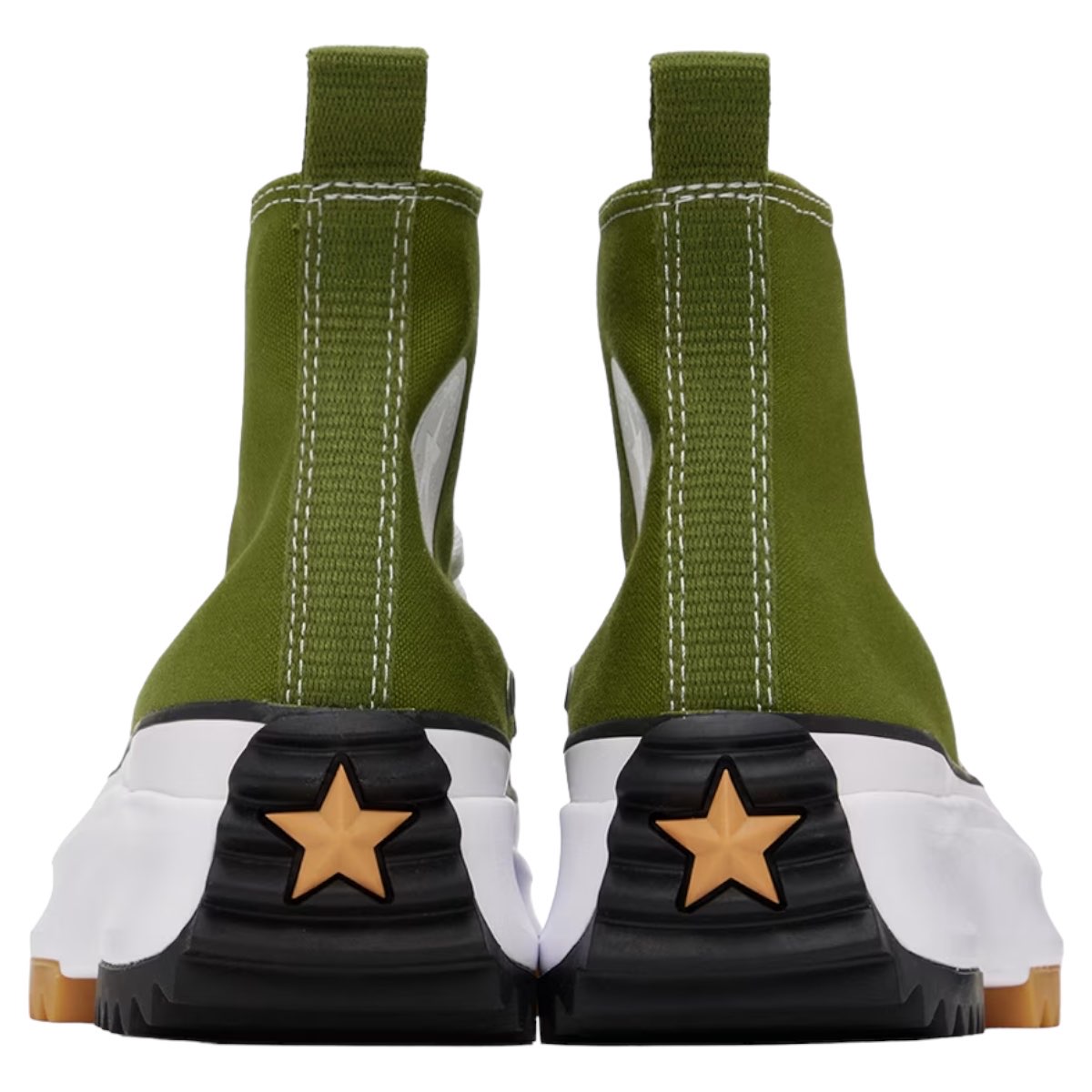 Converse De Bota Color Verde Tenis Converse De Plataforma Chuck