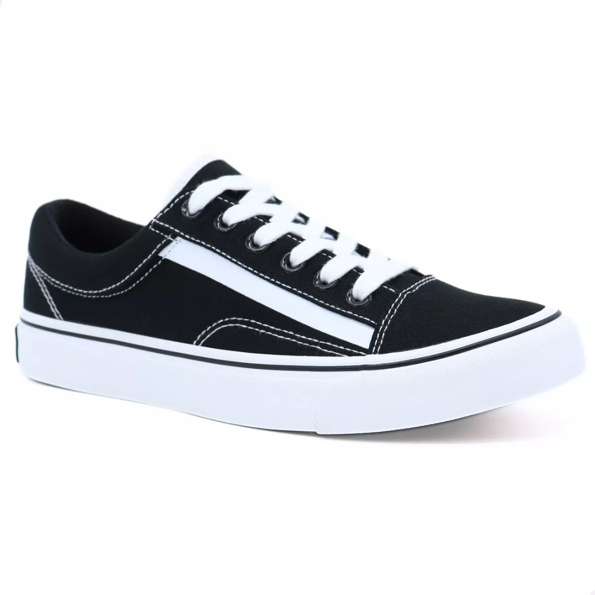 Tenis Andrea Para Mujer Skate Negro Old Skool And24