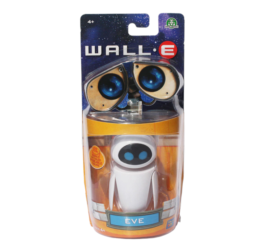 Eva Eve Wall-e Walle Pelicula Pixar Figura Muñeco Juguete
