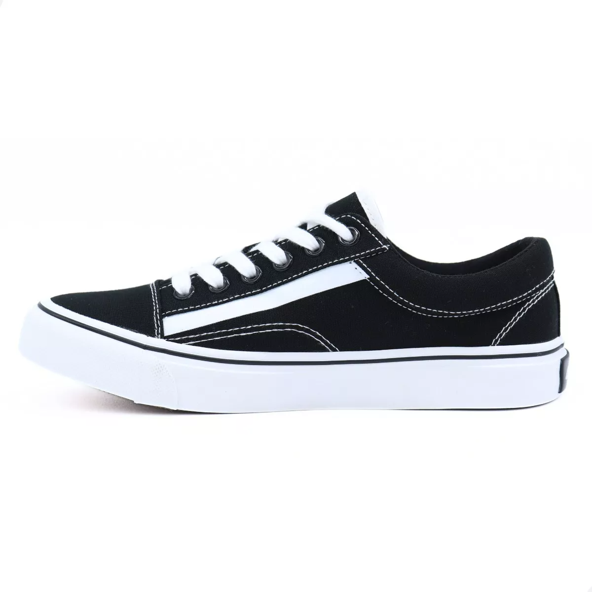 Tenis Andrea Para Mujer Skate Negro Old Skool And24.