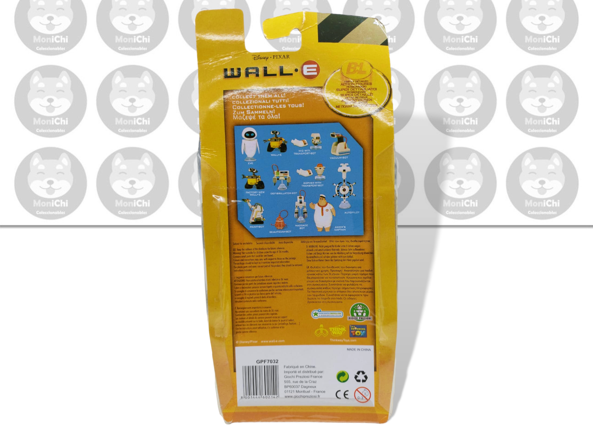 Eva Eve Wall-e Walle Pelicula Pixar Figura Muñeco Juguete