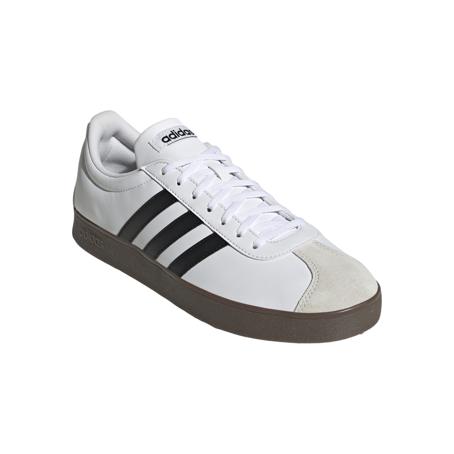 Tenis Urbano Casual Adidas VL COURT BASE Color Blancos.
