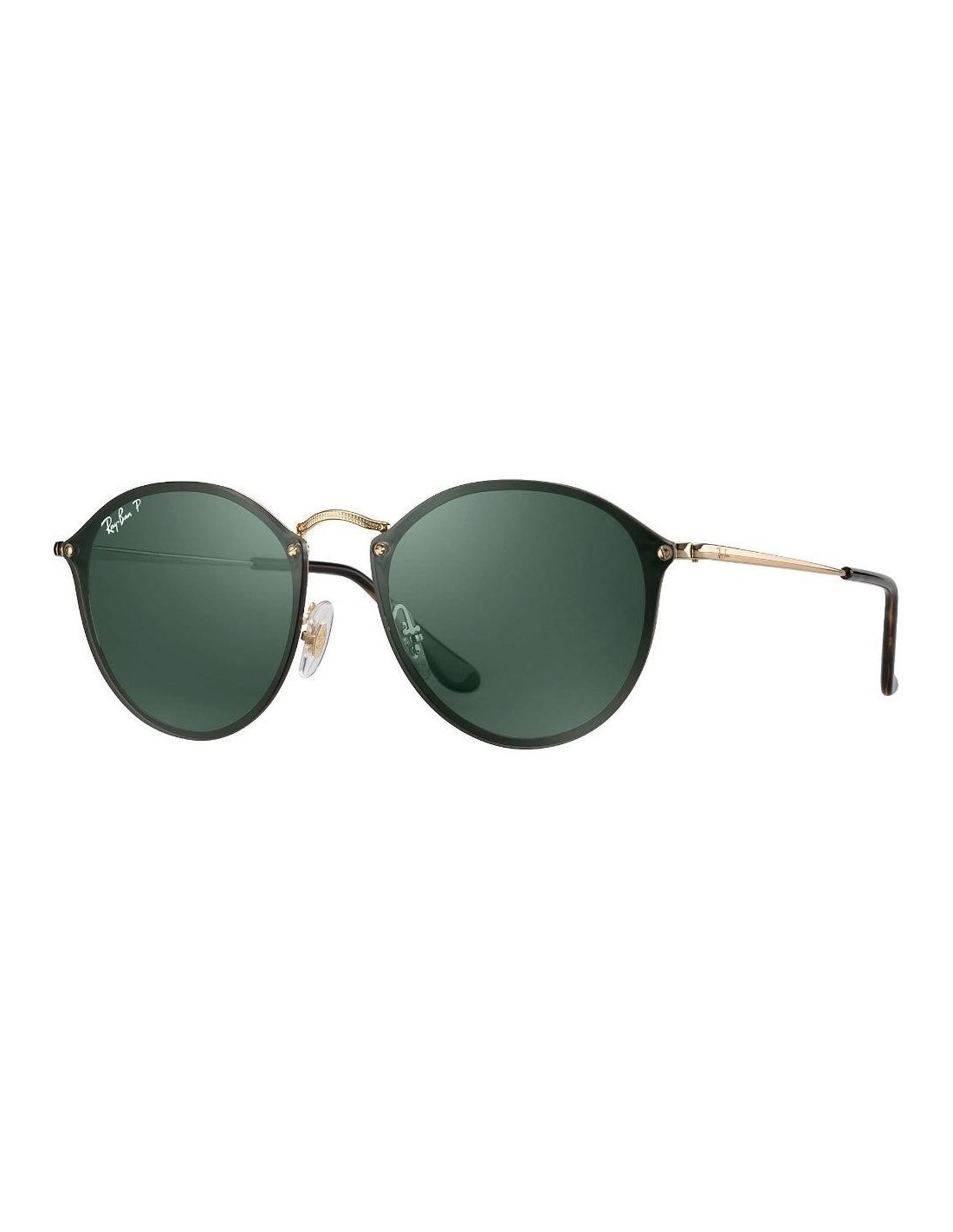 Lentes de sol Ray Ban Rb3574n 001/9a Round Metal Blaze G15 Polarizado Icon