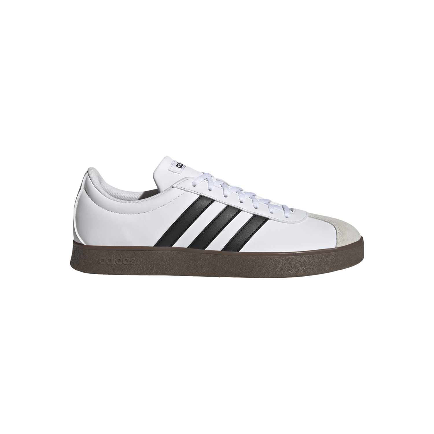 Tenis Urbano Casual Adidas VL COURT BASE Color Blancos.