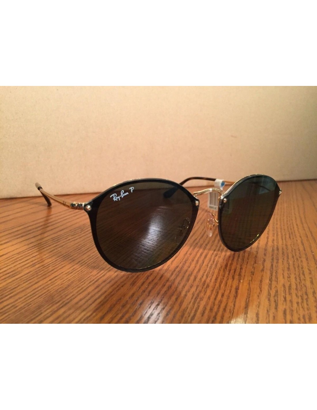 Lentes de sol Ray Ban Rb3574n 001/9a Round Metal Blaze G15 Polarizado Icon