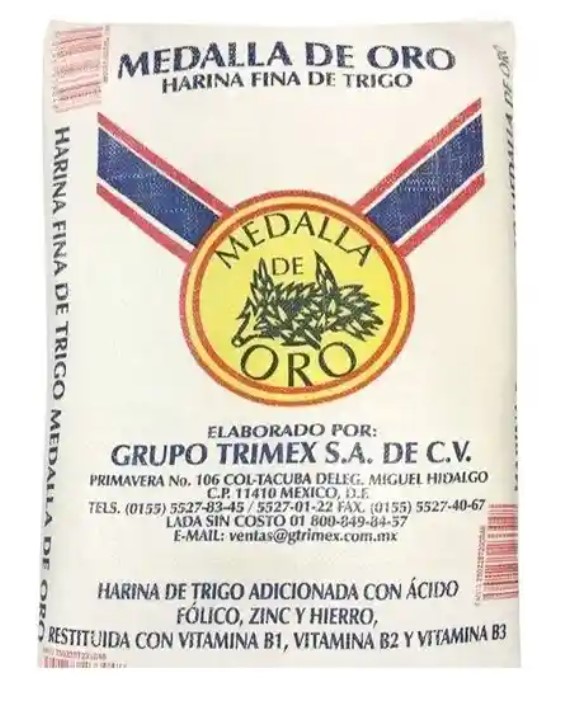 Harina Fina De Trigo Medalla De Oro 22 Kg