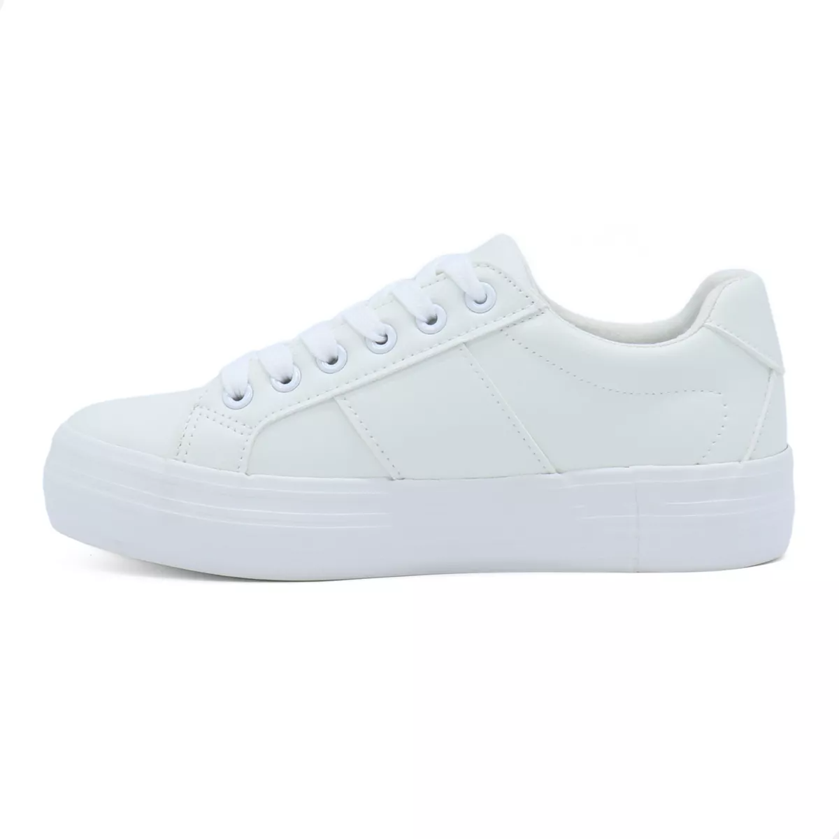 Tenis Polo Club Para Mujer Casual York Team Plataforma Blanco And24.