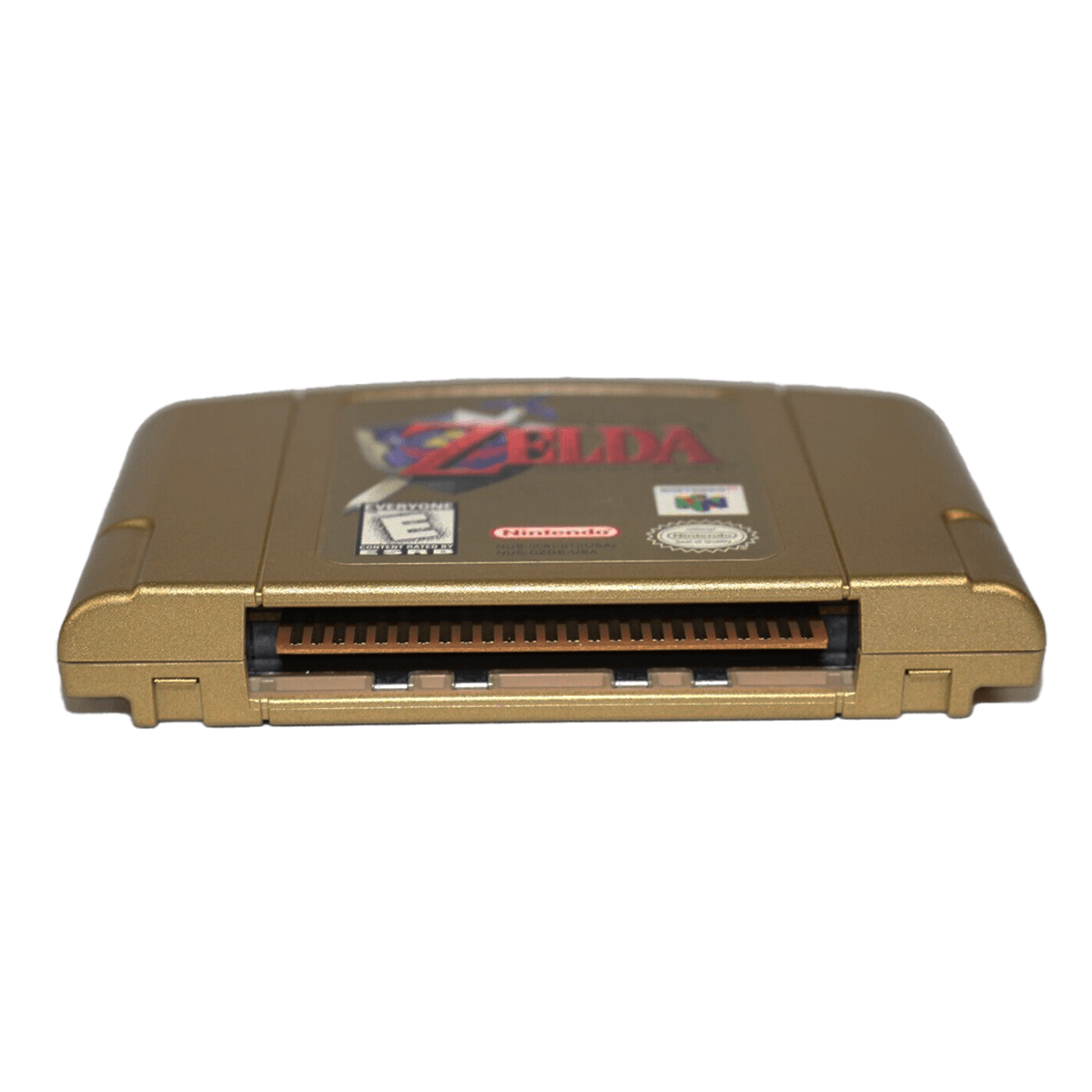 The Legend Of Zelda Ocarina Of Time N64 Físico Dorado