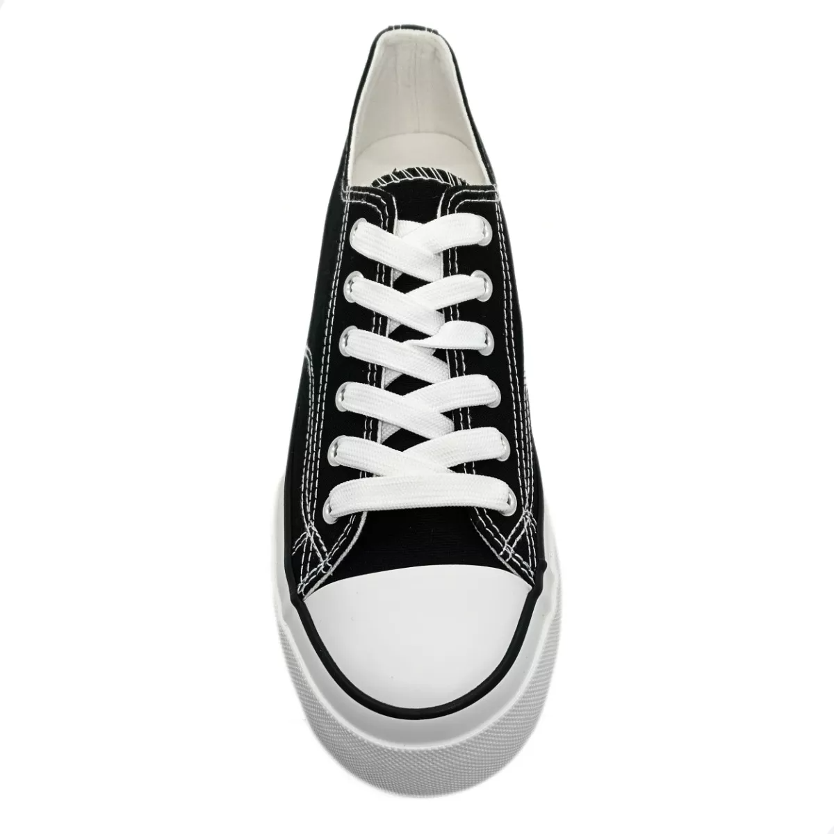 Tenis Andrea Para Mujer Sneaker Plataforma Urbano Negro Clásico And24.