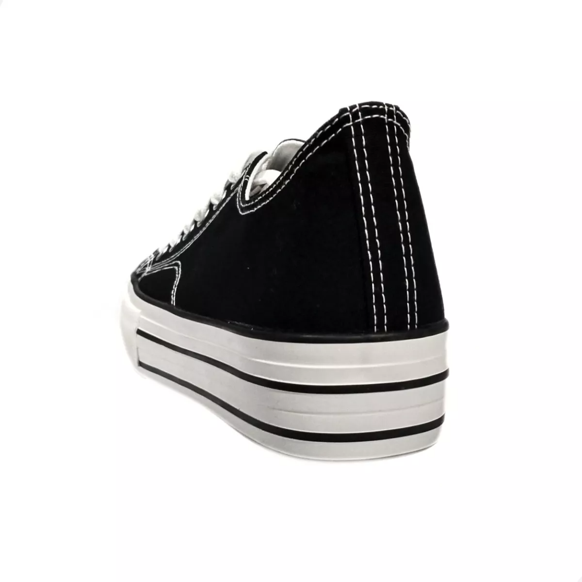 Tenis Andrea Para Mujer Sneaker Plataforma Urbano Negro Clásico And24.