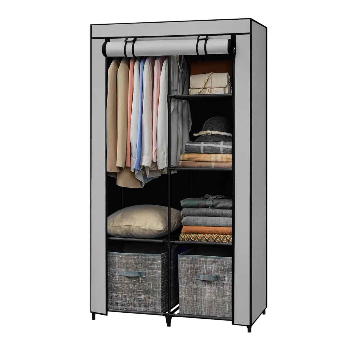 Closet Armable Plegable Armario Portatil Ropero Organizador.