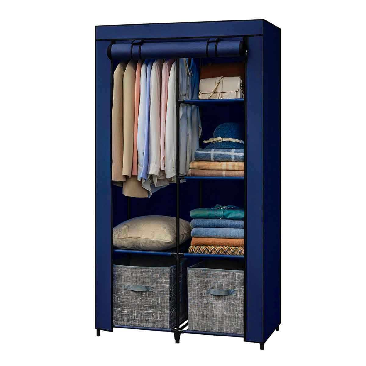 Closet Armable Plegable Armario Portatil Ropero Organizador