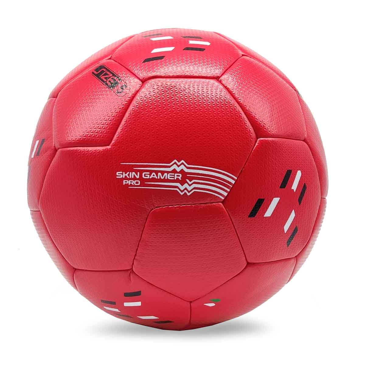 Balón de Futbol Pirma Rojo Profesional #5 Original Skin Gamer Pro 