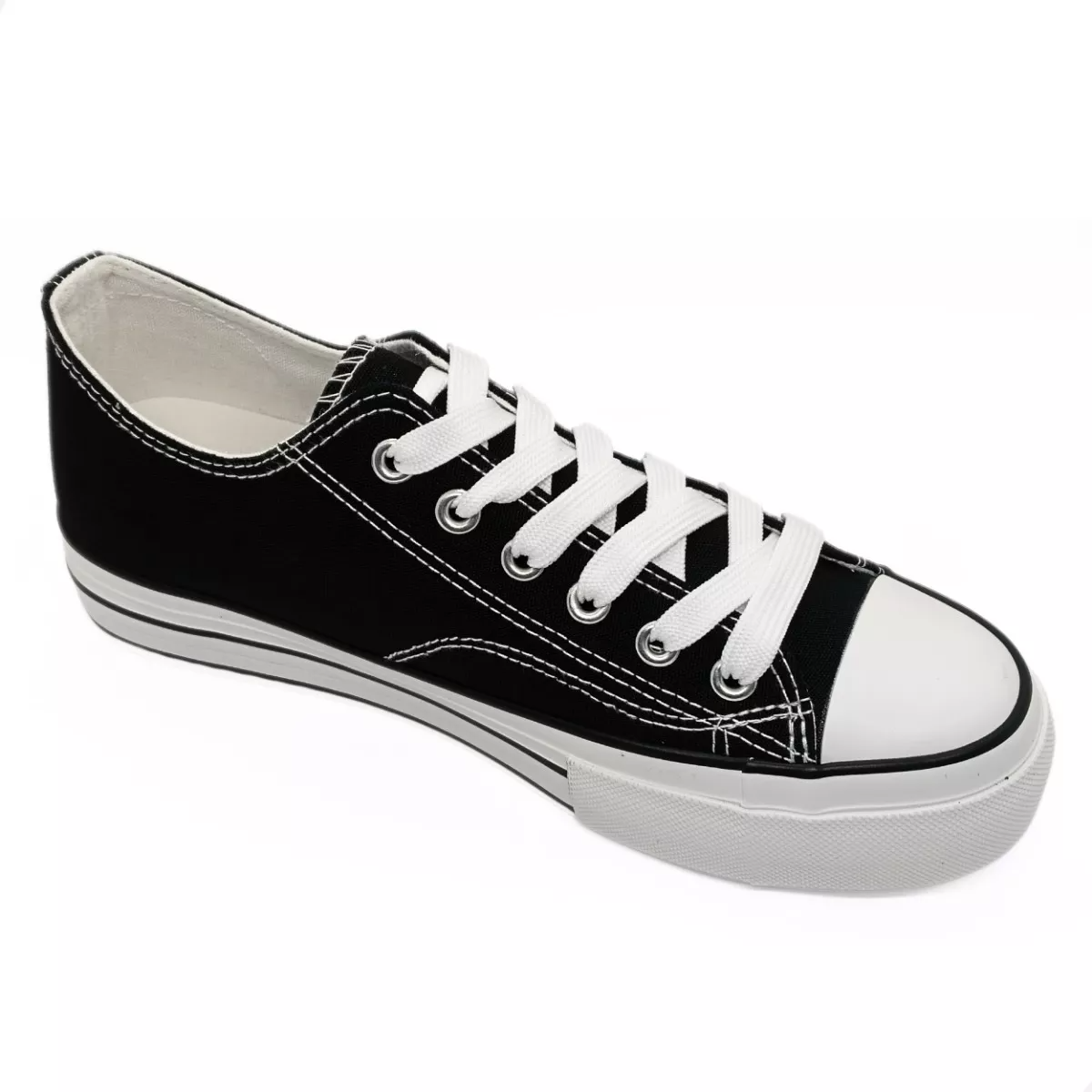 Tenis Andrea Para Mujer Sneaker Plataforma Urbano Negro Clasico And24