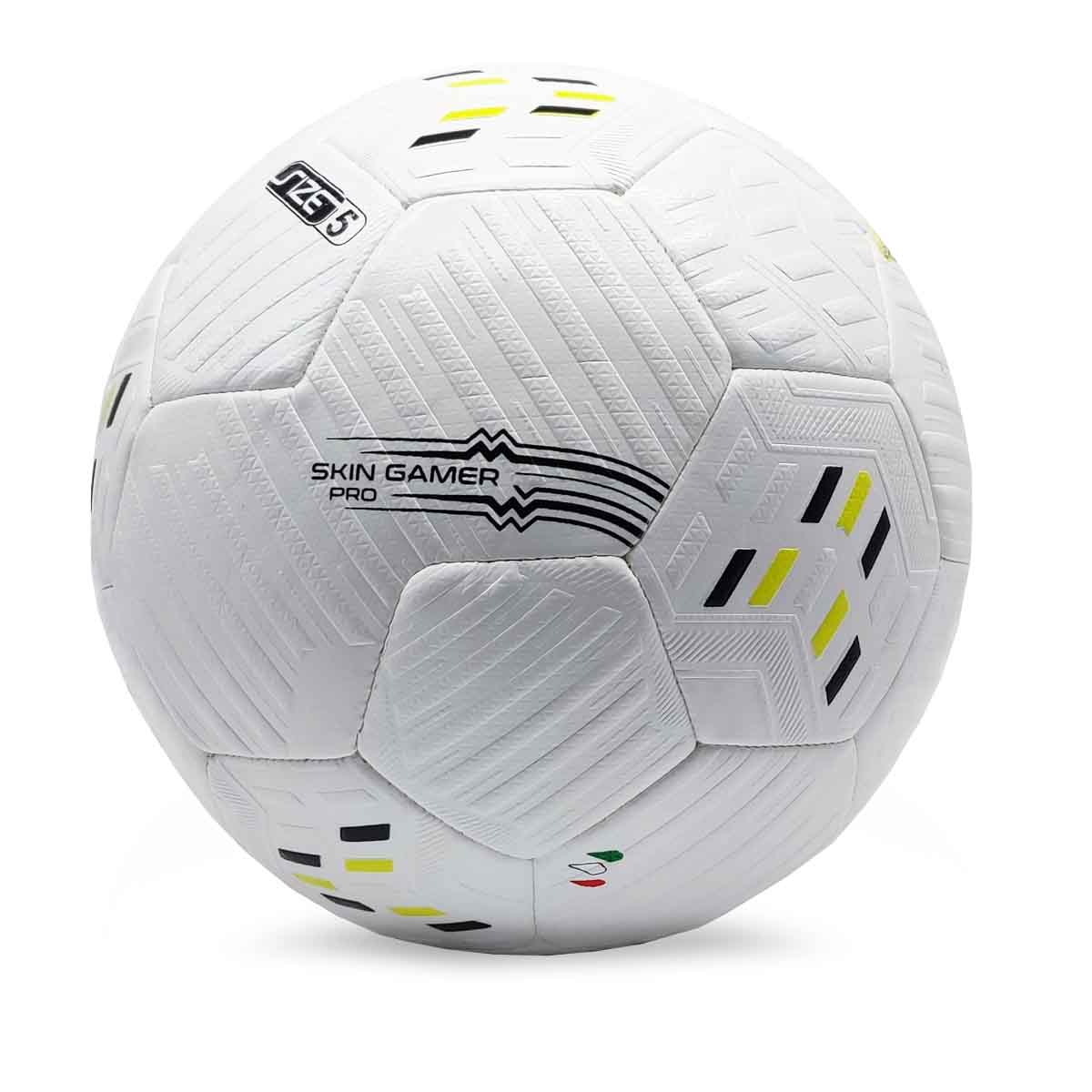 Balón de Futbol Pirma Blanco Profesional #5 Skin Gamer Pro 