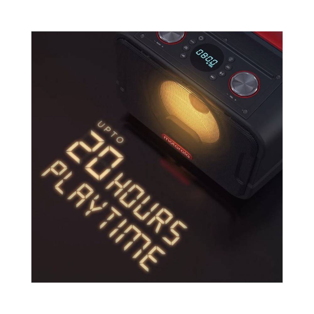 Bocina Bluetooth Motorola Max 810 Karaoke Micrófono 40W