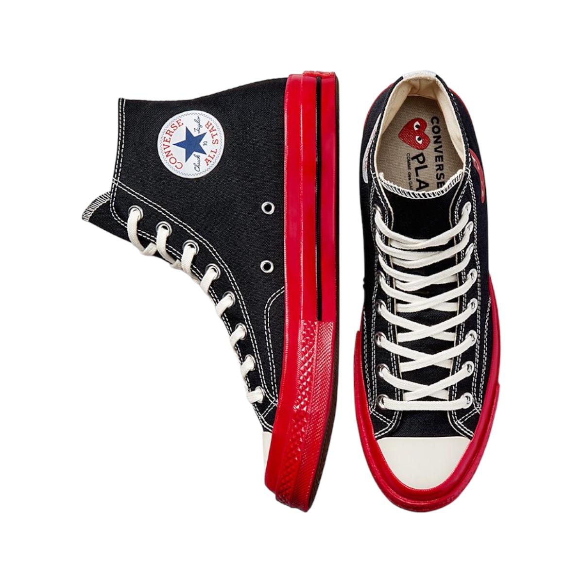 Tenis Converse X Comme des Garcons Play Chuck 70 High - 100% Original 