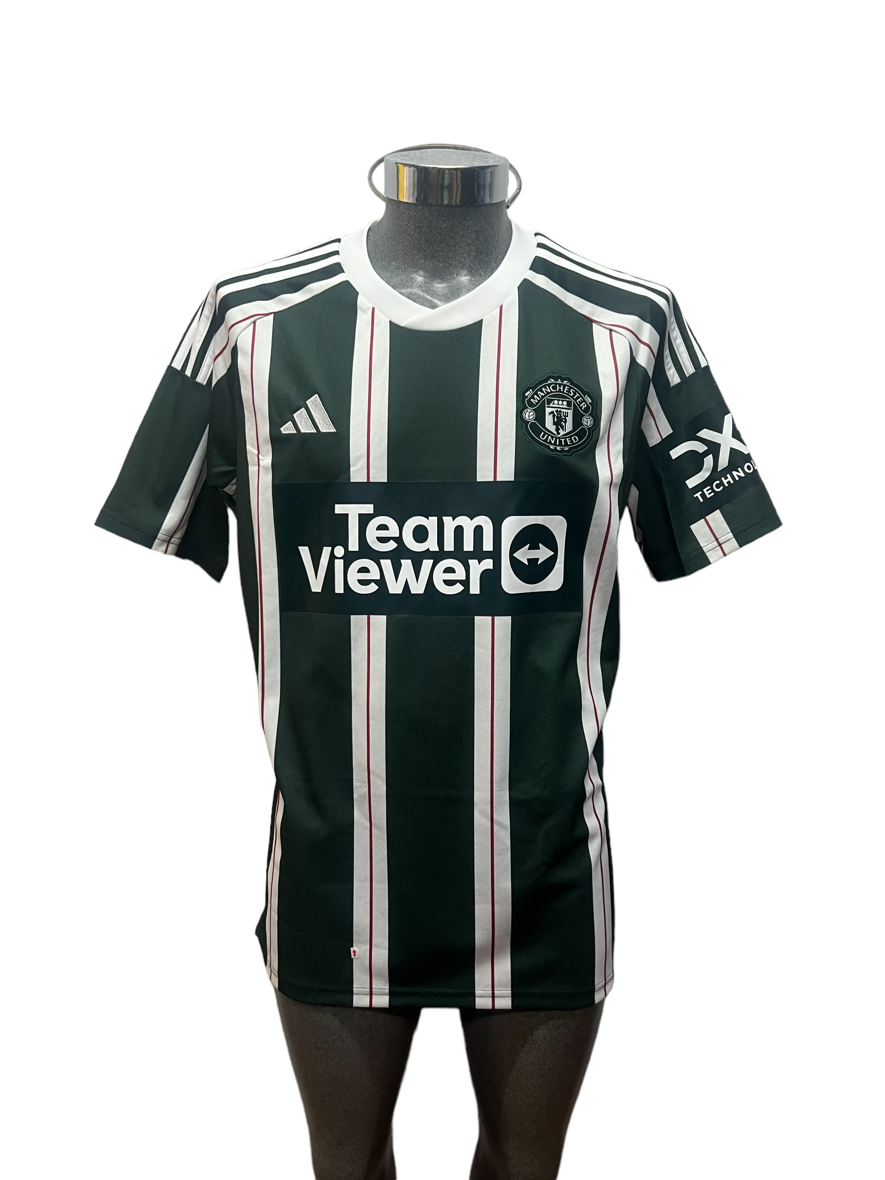 Jersey original Adidas Manchester United de Inglaterra visita 2023-2024 HR3675.