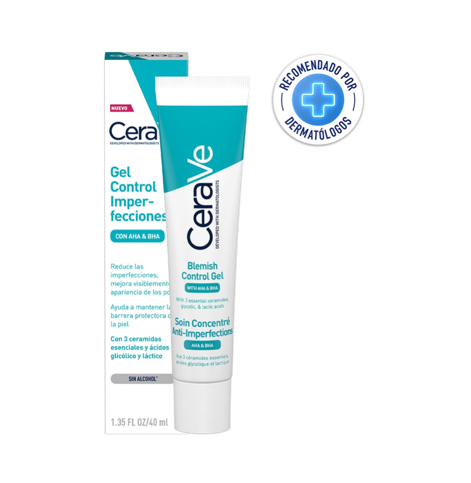 Cerave Gel Control Imperfecciones Con Ácido Salicílico 40 Ml.