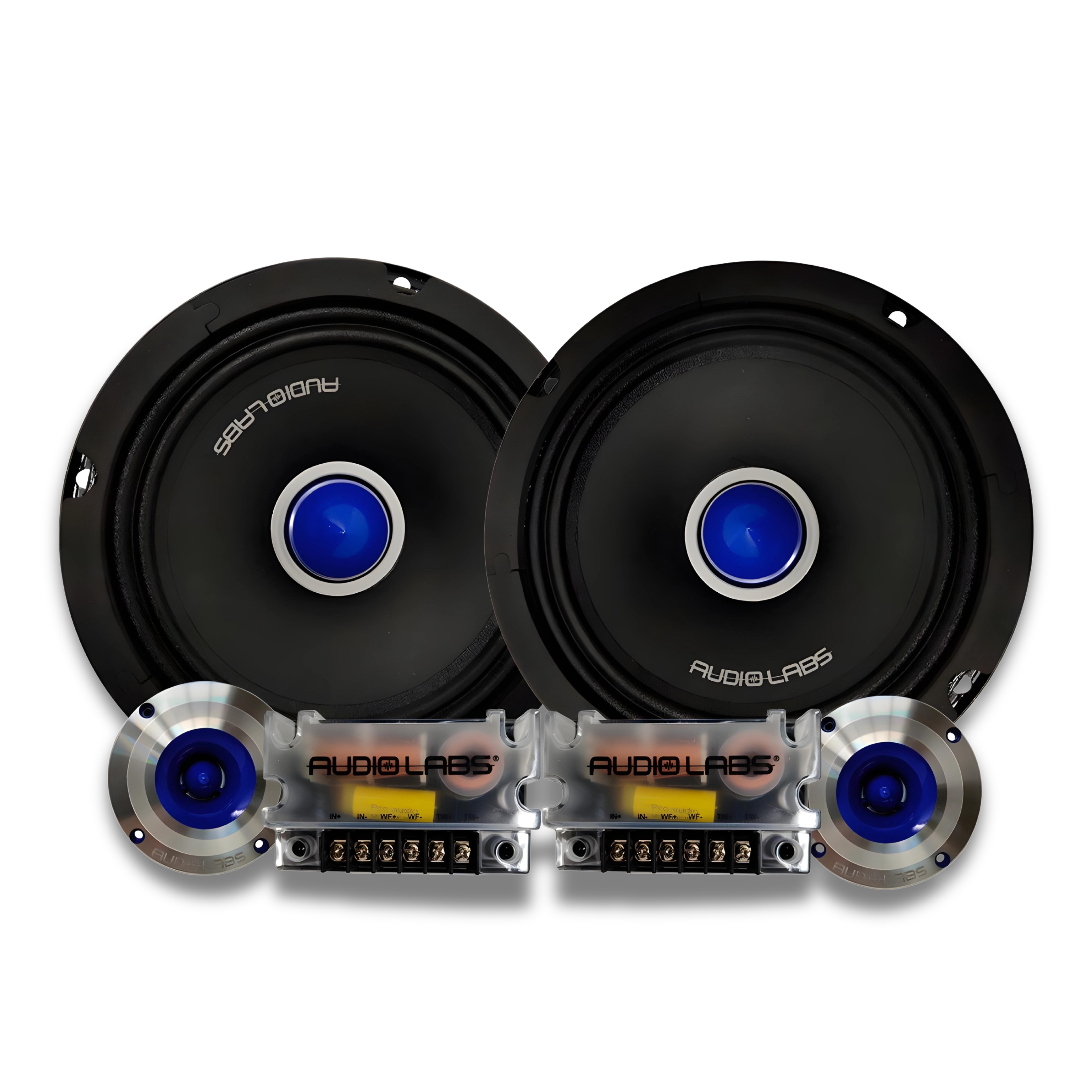 Set de Medios Audio Labs PRO65.2OS: Potencia y Claridad para Tu Viaje
