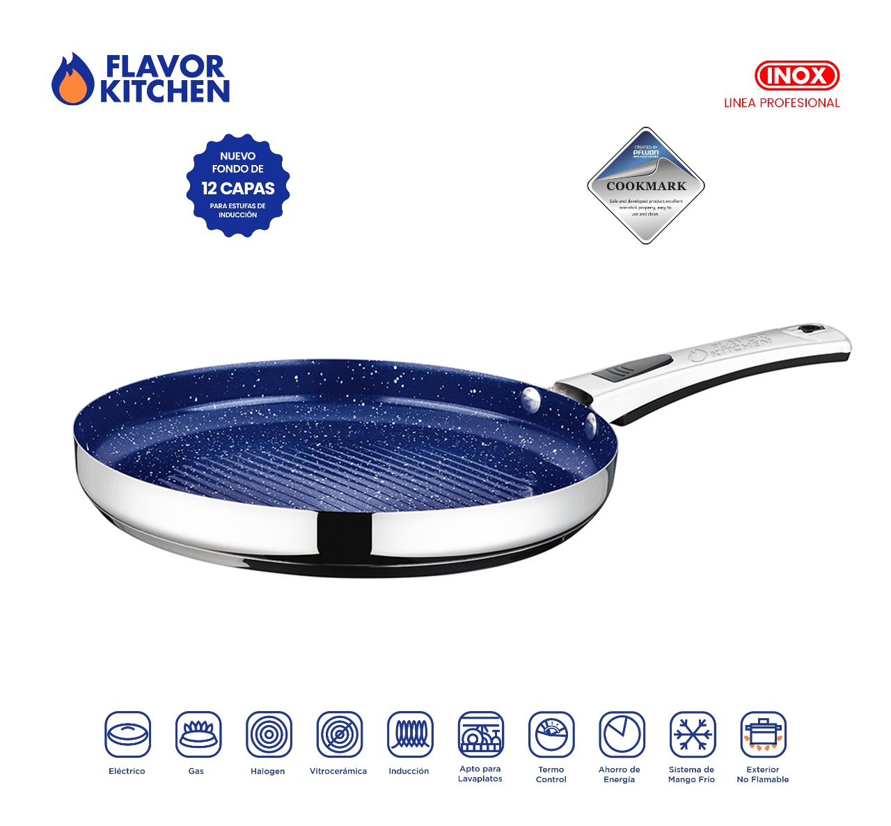 Paquete De 2 Baterías De Cocina Acero Inox Quirúrgico 25pz.