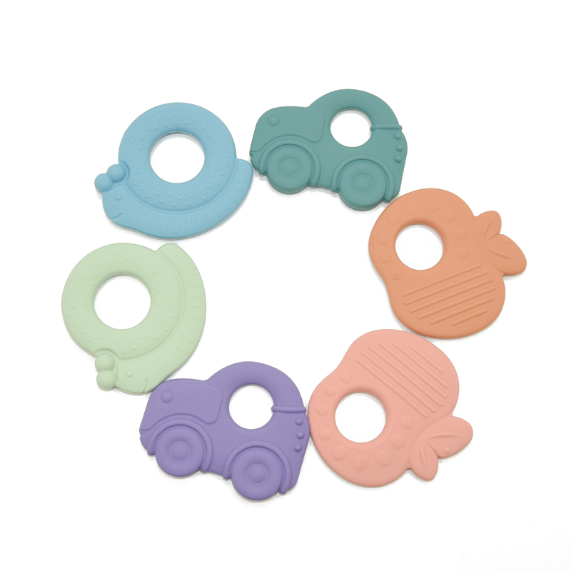 Kit De 2 Mordederas De Silicón Para Bebe En Diversas Formas