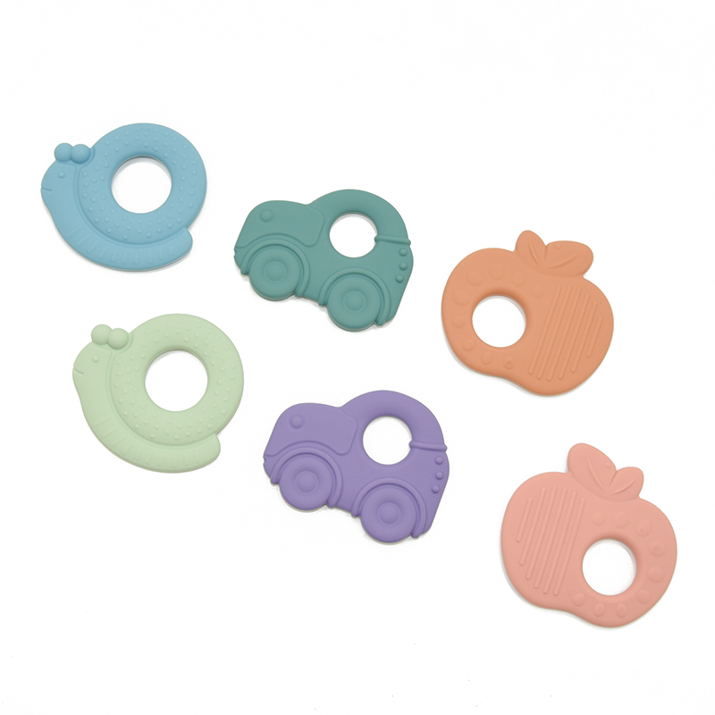 Kit De 2 Mordederas De Silicón Para Bebe En Diversas Formas