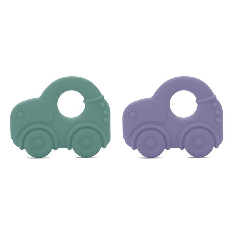 Kit De 2 Mordederas De Silicón Para Bebe En Diversas Formas