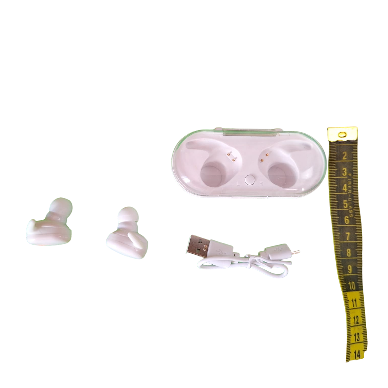 Audífonos Inalámbricos Bluetooth Compatibles Suave Cómodo Color Blanco
