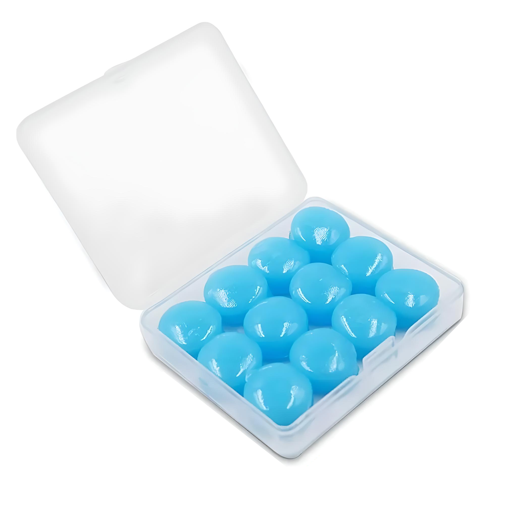 Tapones Para Oídos Reutilizables Silicona Para Dormir 12pcs